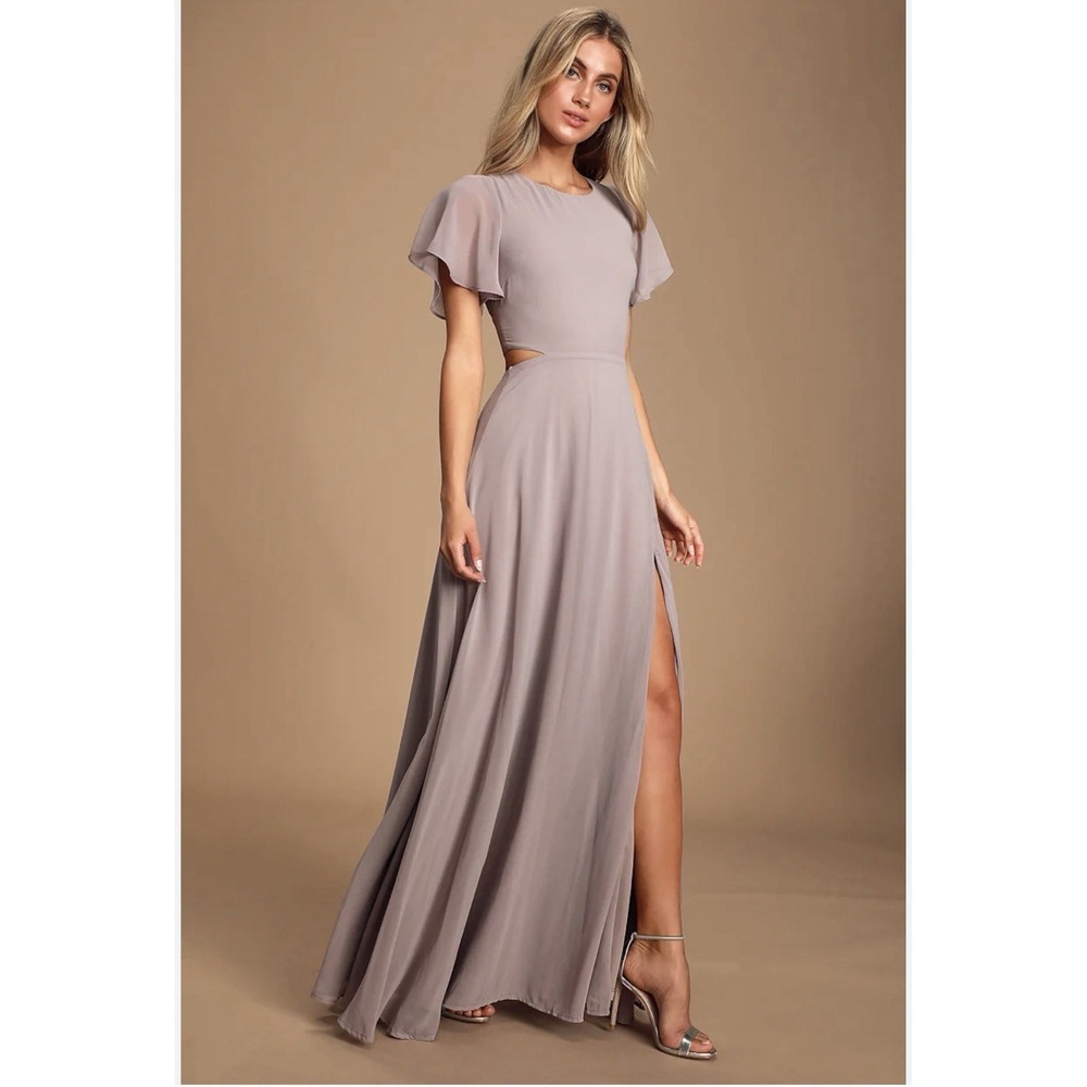 Lulus Garden Bliss Cutout Maxi Dress NWT - Size XS